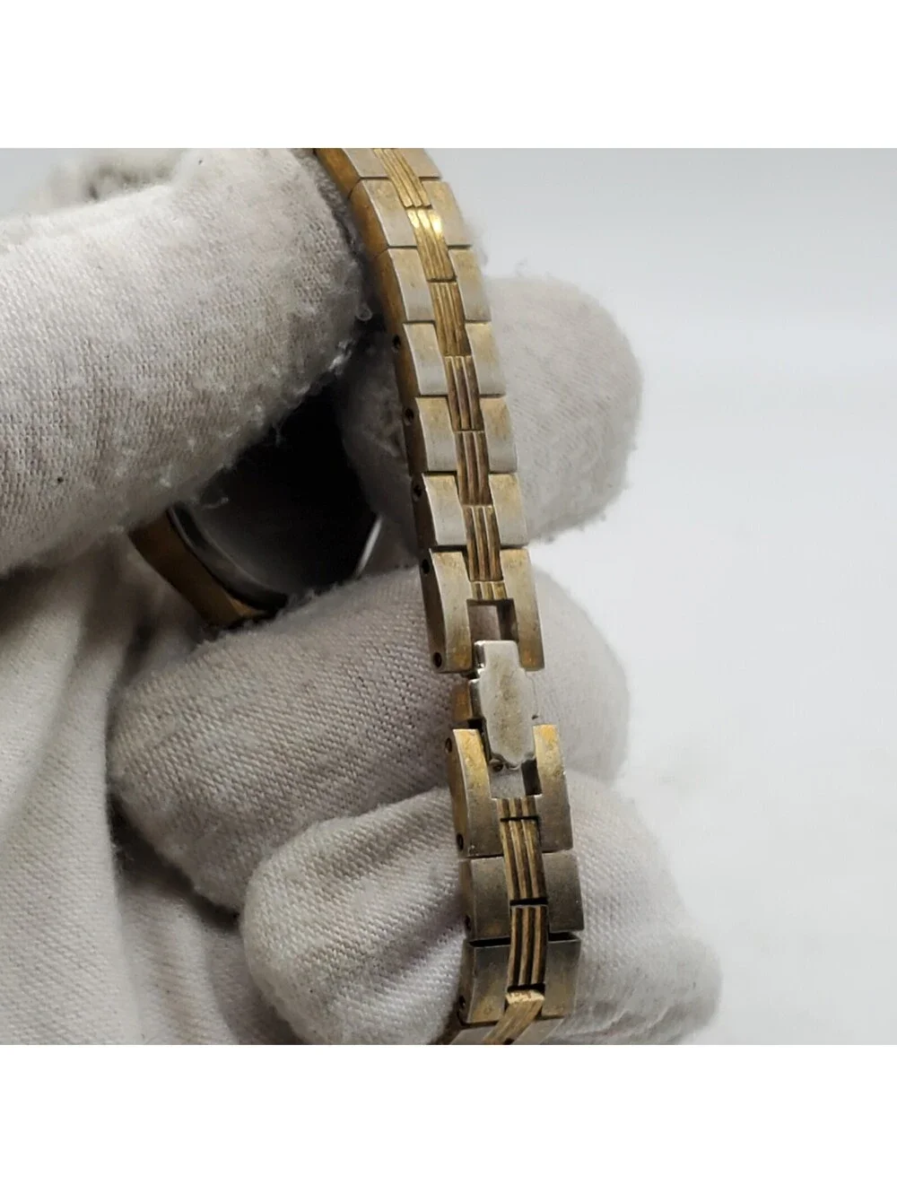 Vintage Timex Mechanical Watch Womens Running 23mm Gold Tone